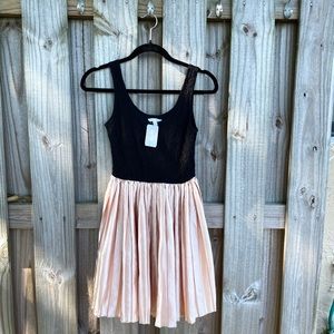 Delias womens small dress black lace